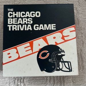 The Chicago Bears Trivia Board Game vintage 1985 NFL Officially Licensed Product